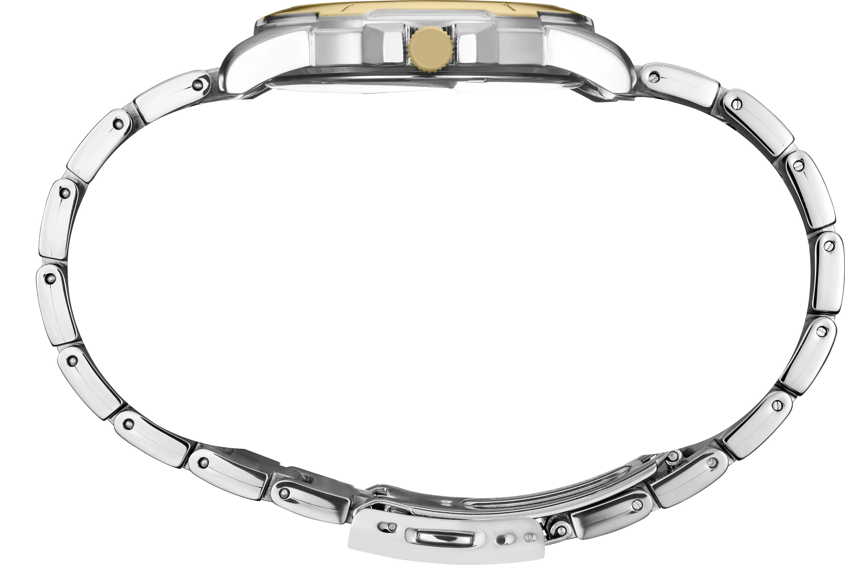 Seiko SUR356 Essentials Gray Sunray Dial Two Tone Men's Watch