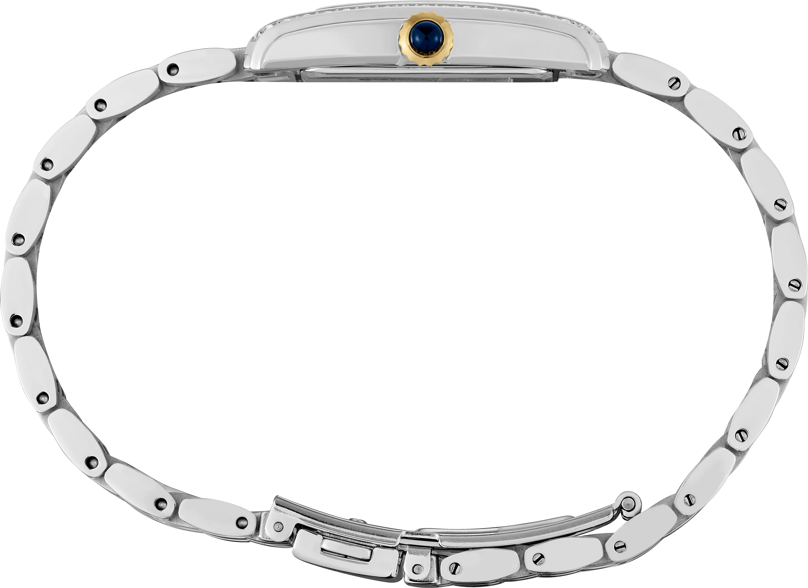 Seiko SWR093 Essentials Classic Crystal Silver Dial Ladies Watch