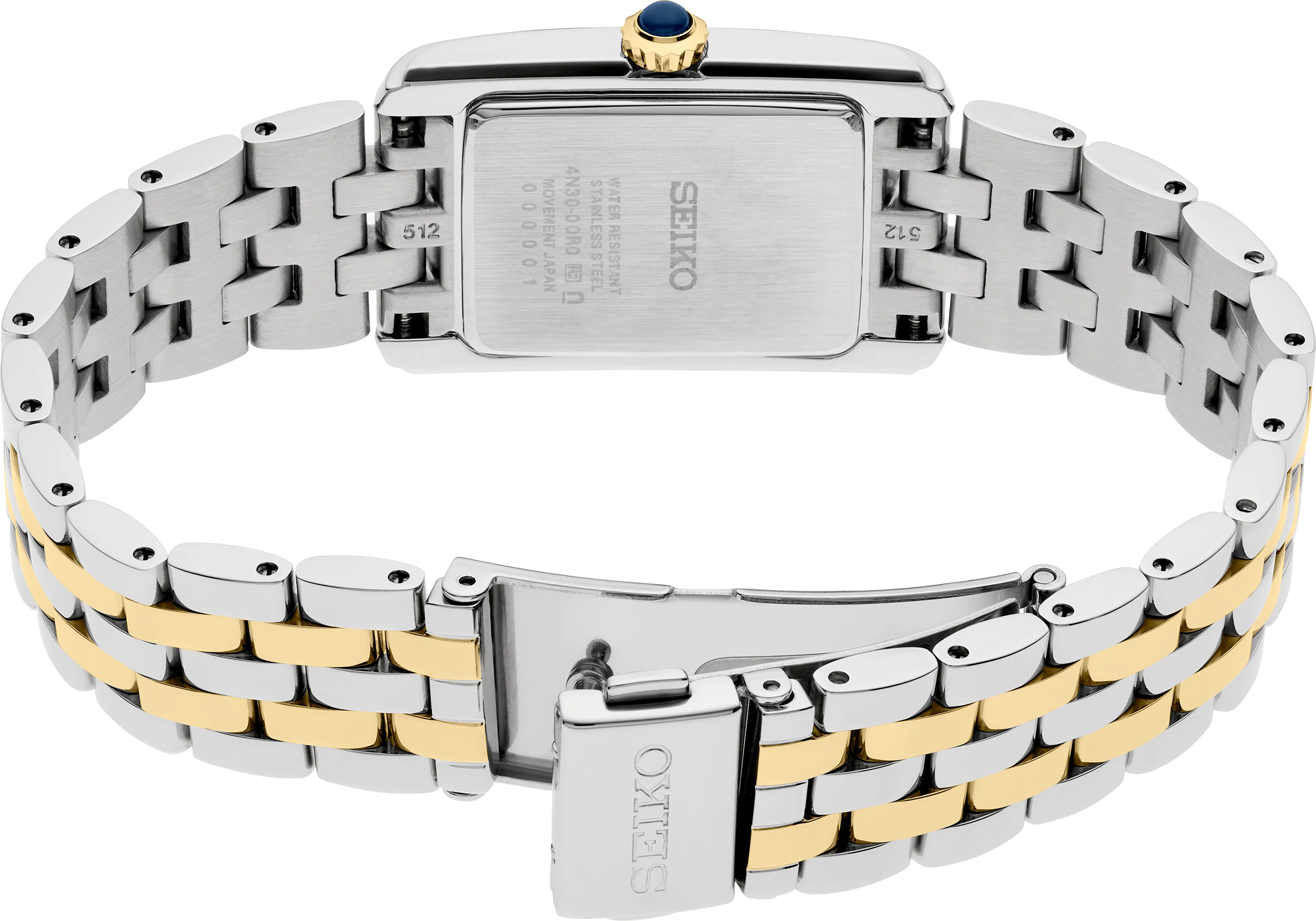 Seiko SWR093 Essentials Classic Crystal Silver Dial Ladies Watch