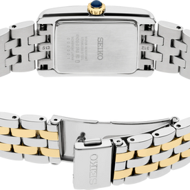 Seiko SWR093 Essentials Classic Crystal Silver Dial Ladies Watch
