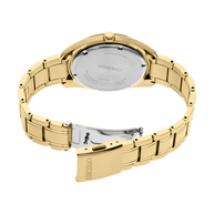 Seiko SUR314 Essentials Gold Tone Stainless Steel Men's Watch