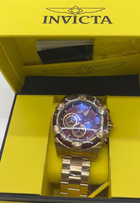 Invicta Bolt Gold Tone Men's Watch TYS - 38022