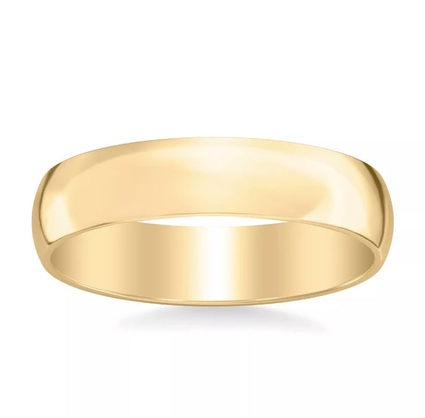 10K Yellow Gold Band