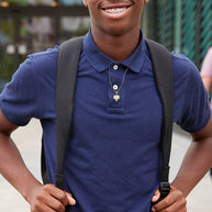 Gold Personalized Basketball Hoop Reversible Pendant Necklace (Available in Yellow/White/Rose)