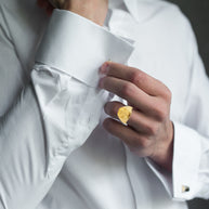 Gold Religious Patron Saint Jude Oval Signet Ring (Available in Yellow/Rose/White Gold)