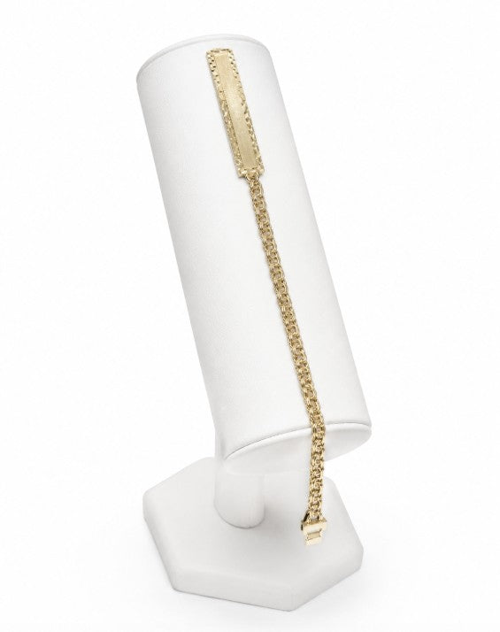 10K Yellow Gold Chino Link Bracelet