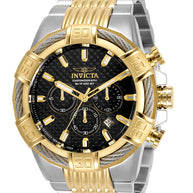 Invicta Bolt Silver Gold Two Tone Men's Watch TYS - 35126