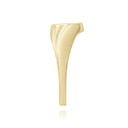 Yellow Gold Engravable Heart Signet Ring