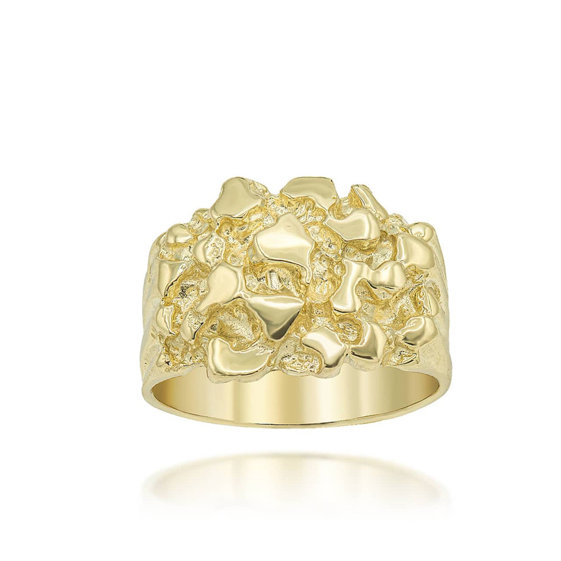 Gold Nugget Ring (Available in Yellow/Rose/White Gold)