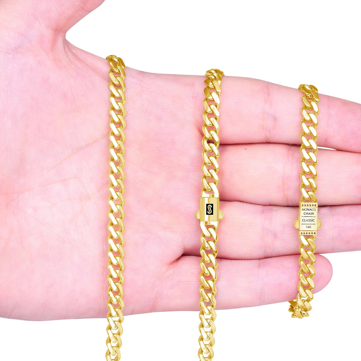 14K Yellow Gold Monaco Bracelet