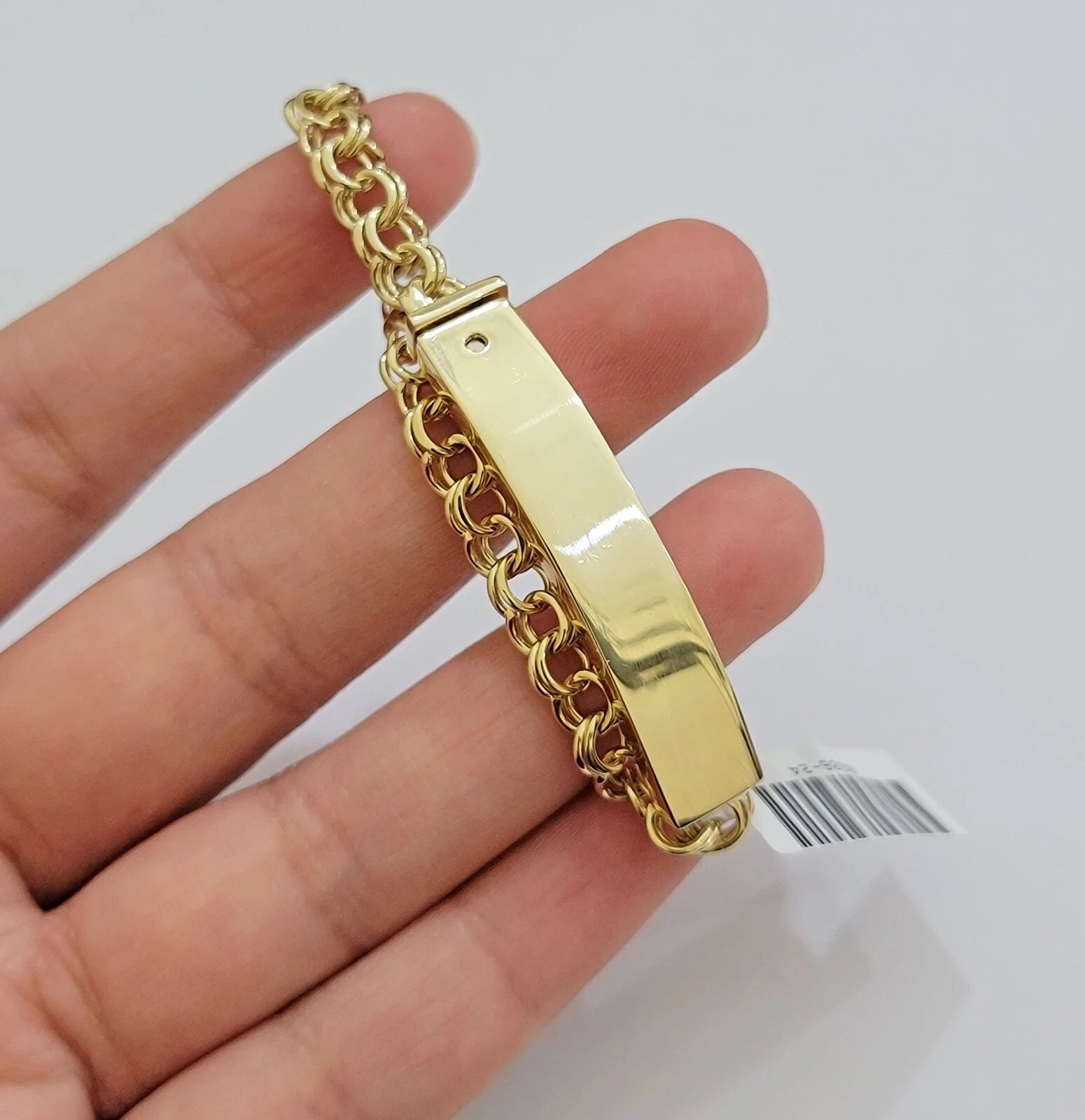 10K Yellow Gold Chino Link Bracelet