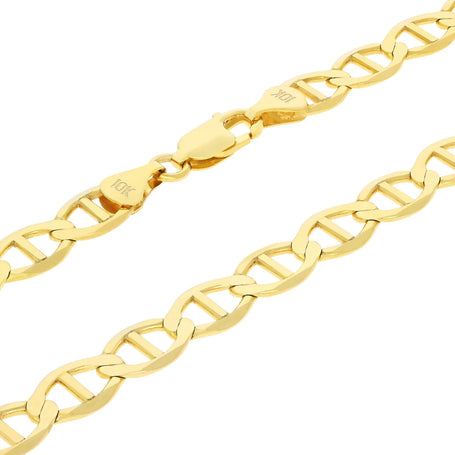 10K Yellow Gold Mariner Chain