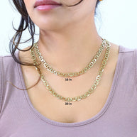 10K Yellow Gold Mariner Chain