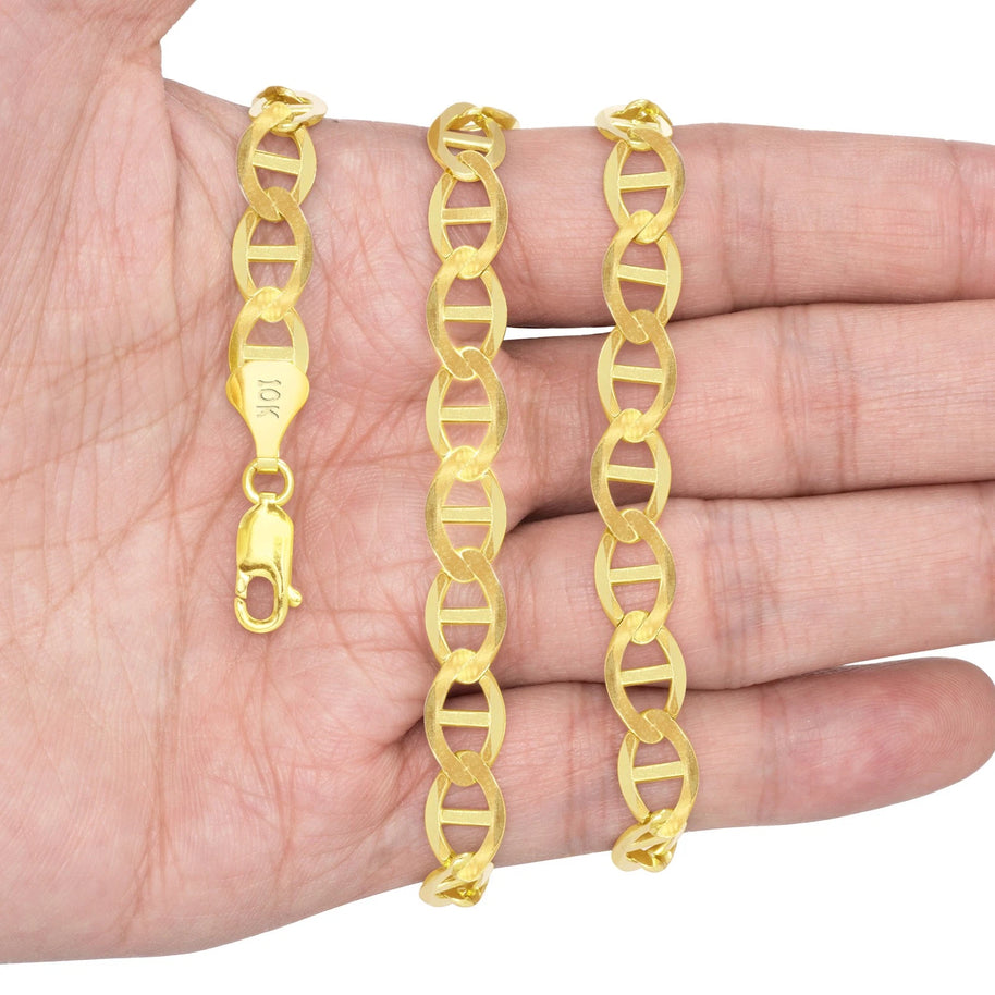 10K Yellow Gold Mariner Chain