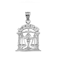 Sterling Silver 12 Zodiac Signs Pendant Necklace