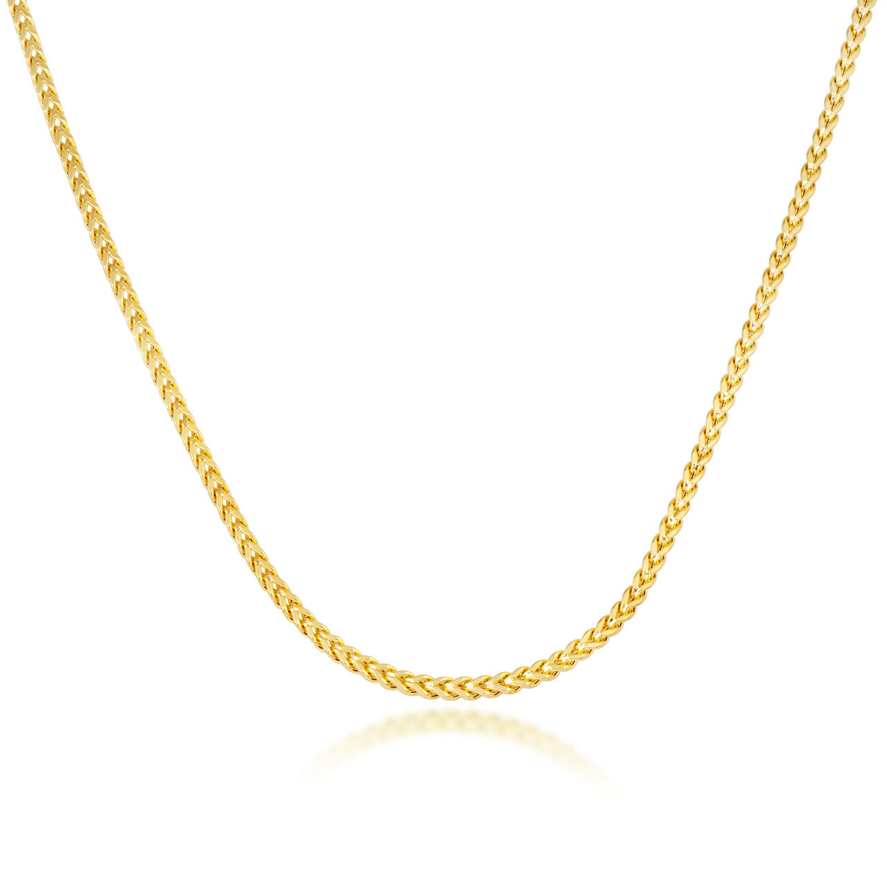 Yellow Gold Classic 2.5mm Franco Gold Chain
