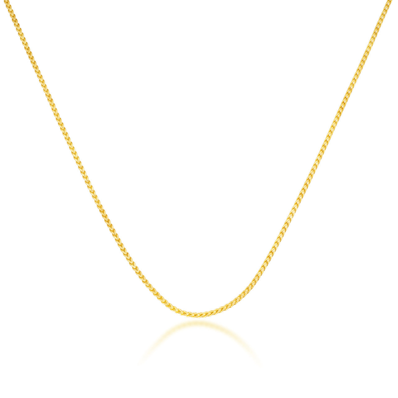 Yellow Gold Classic 1.5mm Franco Gold Chain
