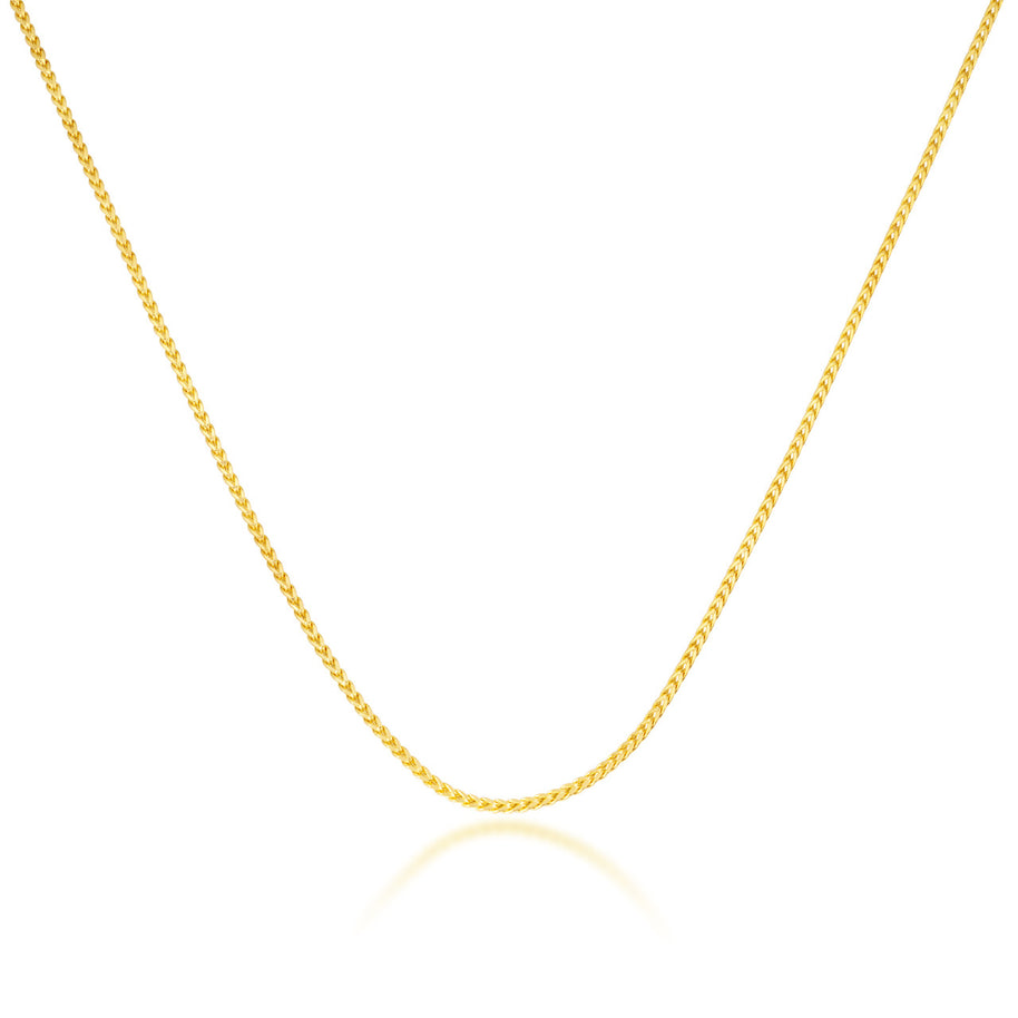 Yellow Gold Classic 1.5mm Franco Gold Chain