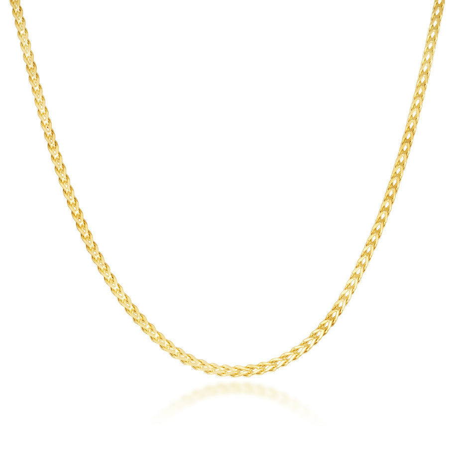 Yellow Gold Classic 2.25mm Franco Gold Chain