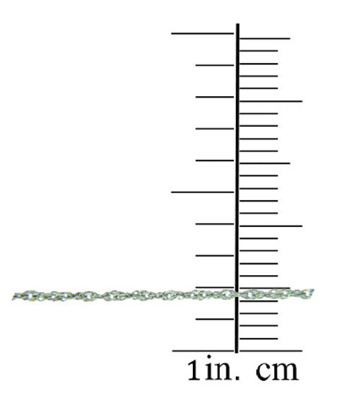 White Gold Women's Singapore Twisted Chain Link Necklace 0.2mm