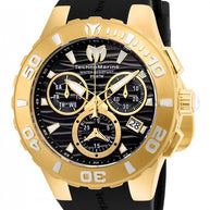 Technomarine Men's TM-115076 Cruise Quartz Chronograph Black Dial Watch