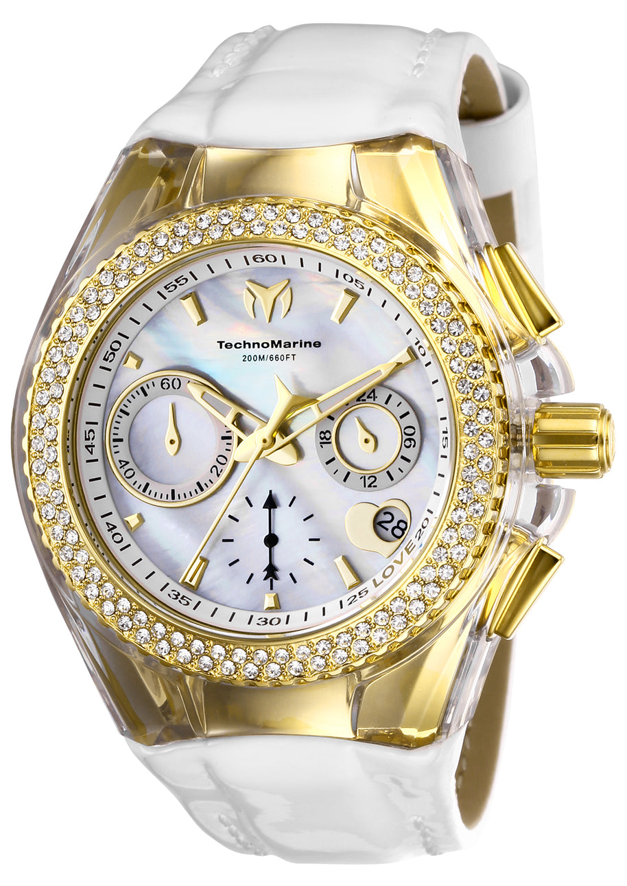 Technomarine Women's TM-117046 Cruise Valentine Quartz White Dial Watch