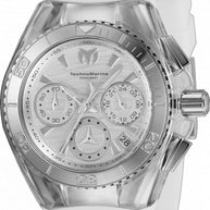 Technomarine Women's TM-120033 Cruise Quartz Chronograph Silver Dial Watch