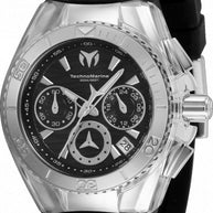 Technomarine Women's TM-120034 Cruise Quartz Chronograph Black Dial Watch