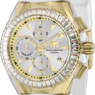 Technomarine Men's TM-121154 Cruise Quartz Chronograph Silver Dial Watch