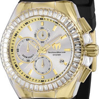 Technomarine Men's TM-121156 Cruise Quartz Chronograph Silver Dial Watch