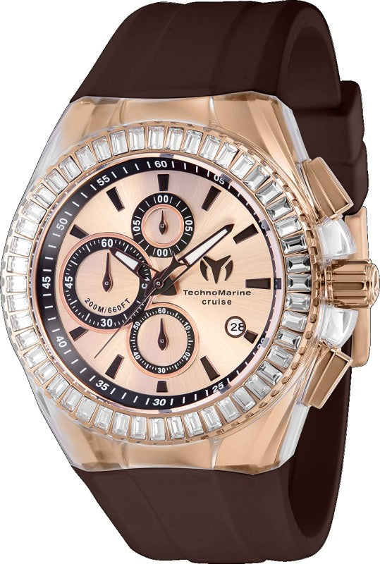 TECHNOMARINE Men's TM-121166 Cruise Quartz VD57 Metal Dial Watch