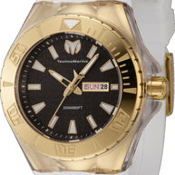 Technomarine Men's TM-122013 Cruise Quartz 3 Hand Black Dial Watch