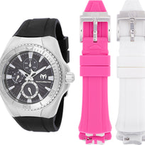Technomarine Women's TM-124021 Cruise Quartz Chronograph Black Dial Watch