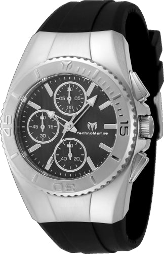 Technomarine Women's TM-124033 Cruise Quartz Chronograph Black Dial Watch