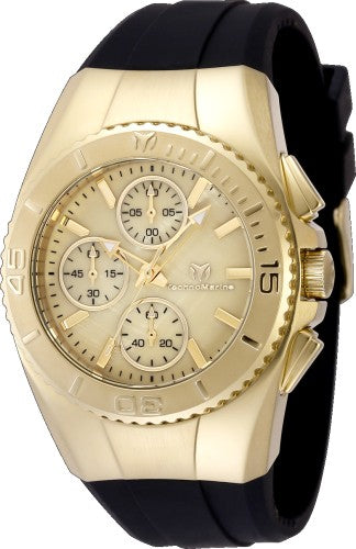 Technomarine Women's TM-124035 Cruise Quartz Chronograph Gold Dial Watch
