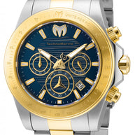 Technomarine Men's TM-219003 Manta Quartz Chronograph Blue Dial Watch