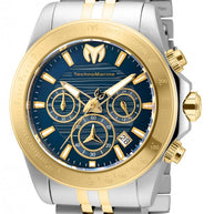 Technomarine Men's TM-219021 Manta Quartz Chronograph Blue Dial Watch