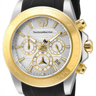 Technomarine Women's TM-219033 Manta Quartz Chronograph Silver Dial Watch