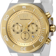 TechnoMarine Men's TM-224017 Manta Quartz Chronograph Black Dial Watch