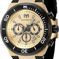 Technomarine Men's TM-224020 Manta Quartz Chronograph Gold, Gunmetal