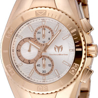 Technomarine Men's TM-224023 Manta Quartz Chronograph Silver Dial Watch