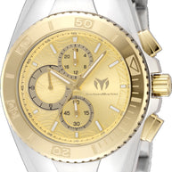 Technomarine Men's TM-224024 Manta Quartz Chronograph Gold Dial Watch