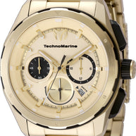 Technomarine Men's TM-318094 OCEAN Quartz Gold Dial Watch