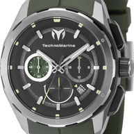 Technomarine Men's TM-318100 OCEAN Quartz Chronograph Black Dial Watch