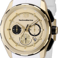 Technomarine Men's TM-318101 OCEAN Quartz Chronograph Gold Dial Watch