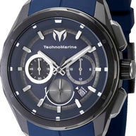 Technomarine Men's TM-318103 OCEAN Quartz Chronograph Navy Blue Dial Watch