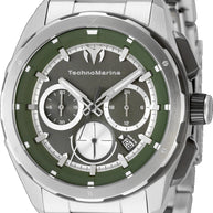 Technomarine Men's TM-318104 OCEAN Quartz Olive Green Dial Watch