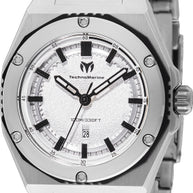Technomarine Women's TM-416043 CORAL Quartz 3 Hand Silver Dial Watch