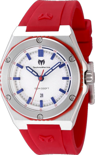 Technomarine Women's TM-416051 CORAL Quartz 3 Hand Silver Dial Watch
