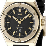 Technomarine Women's TM-416056 CORAL Quartz 3 Hand Black Dial Watch